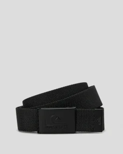 Quiksilver Principal Schwack Web Belt Black Discount