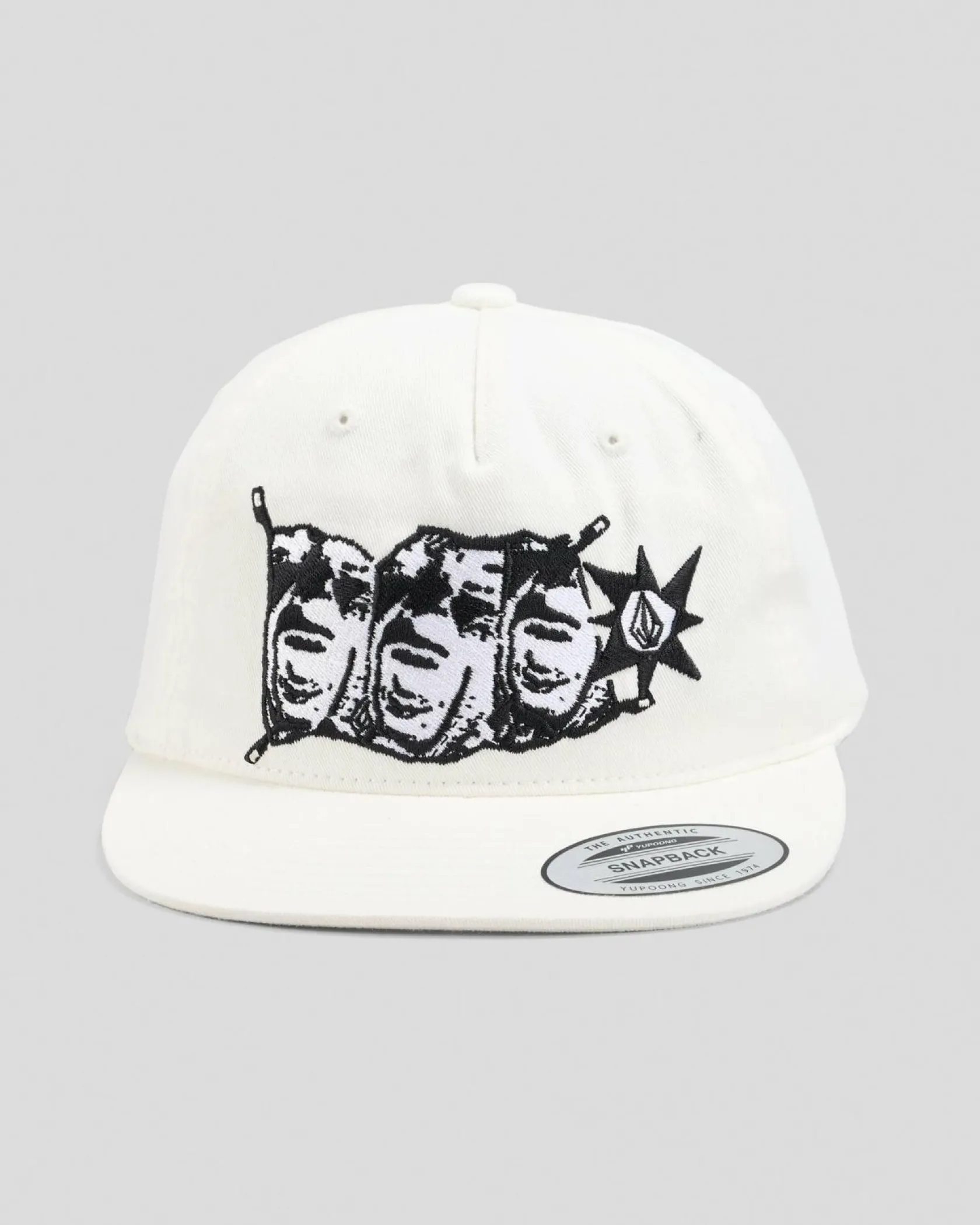 Volcom Product Of Japan Snapback Cap White Best