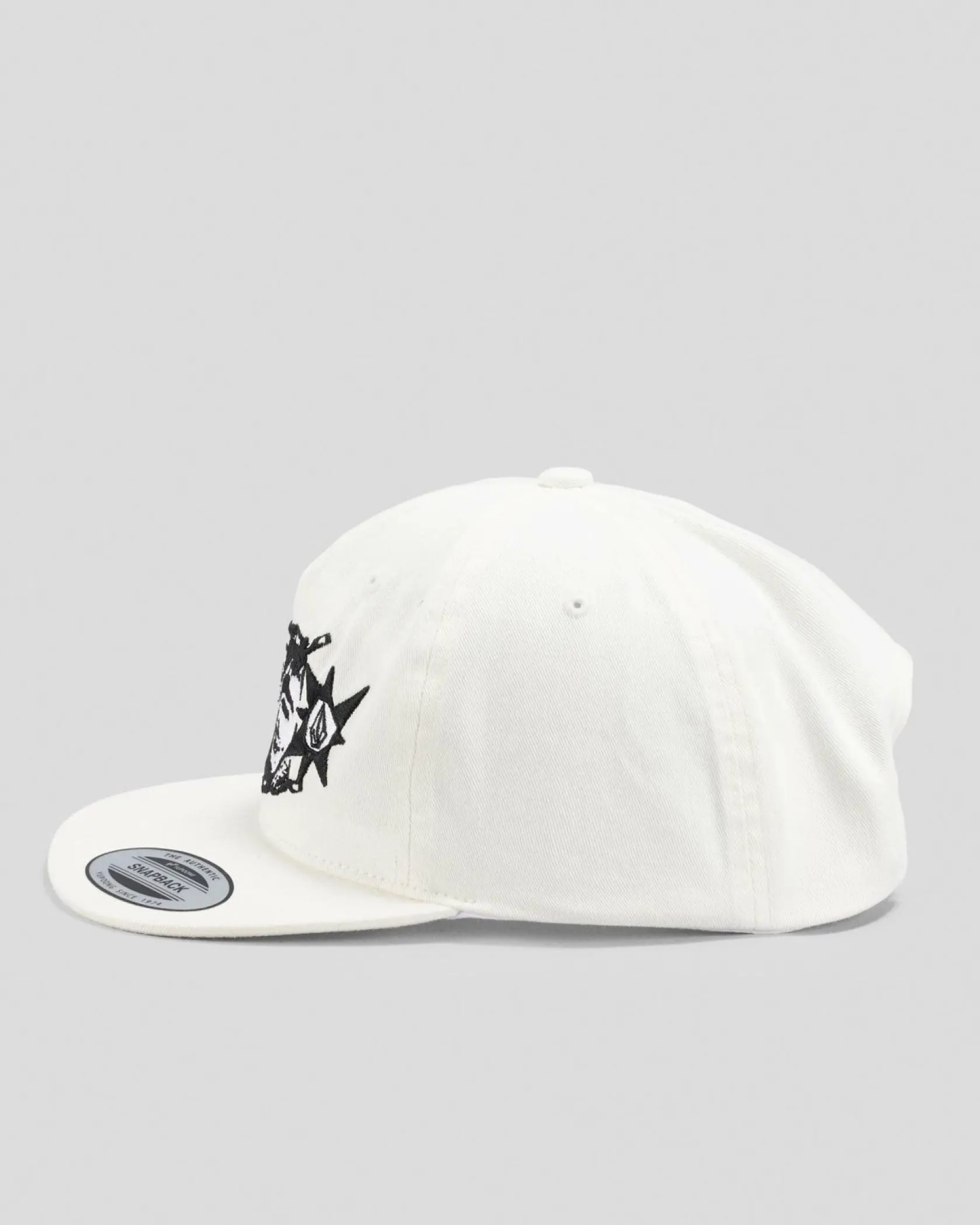 Volcom Product Of Japan Snapback Cap White Best