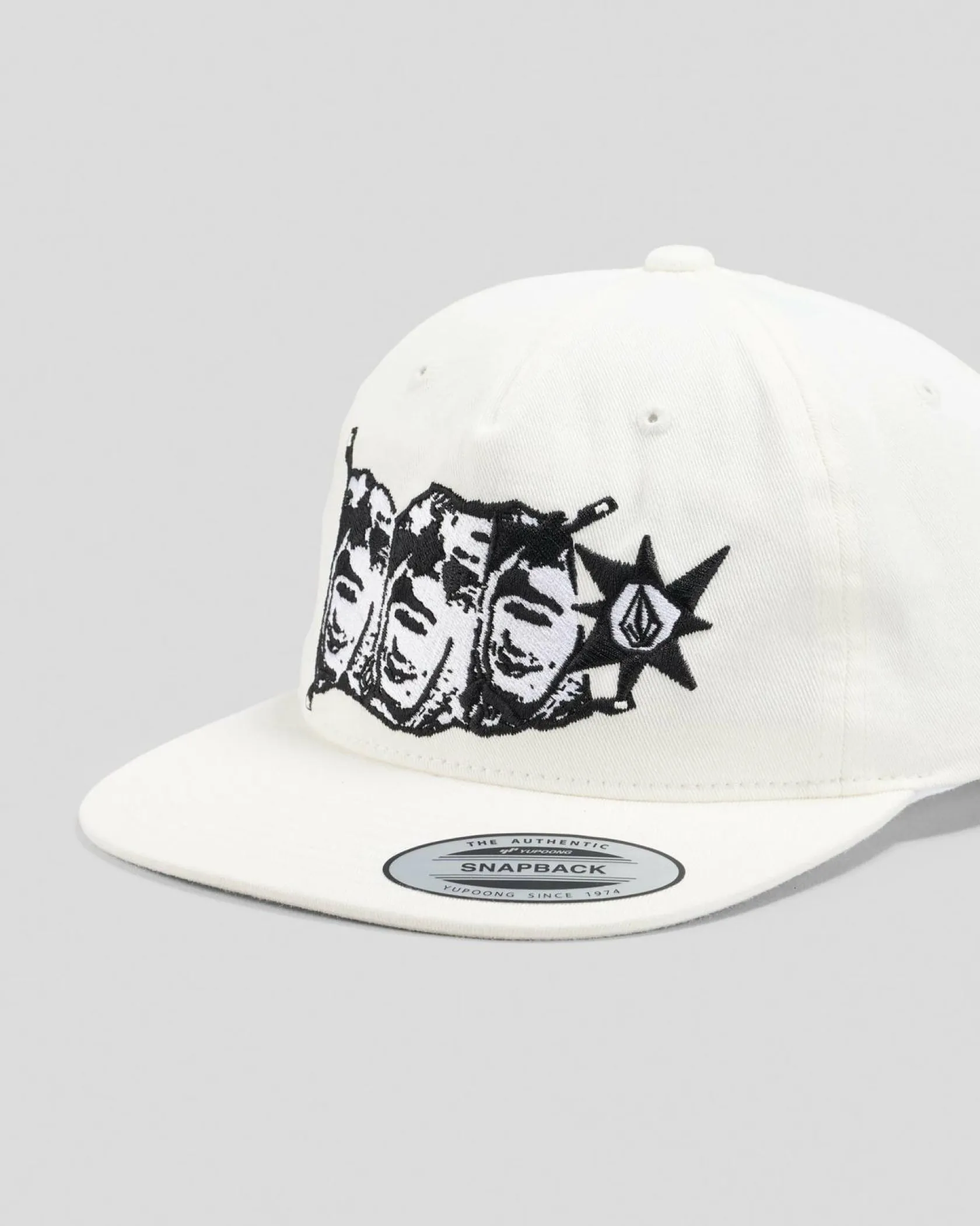 Volcom Product Of Japan Snapback Cap White Best