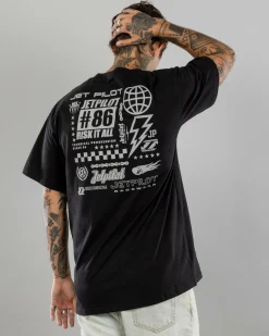 Jetpilot Progression T-Shirt Black