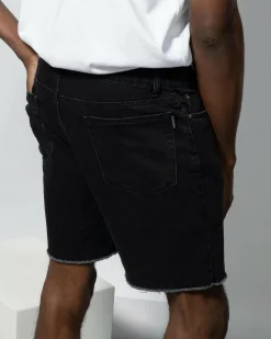 Lucid Project Denim Walk Shorts Black Discount