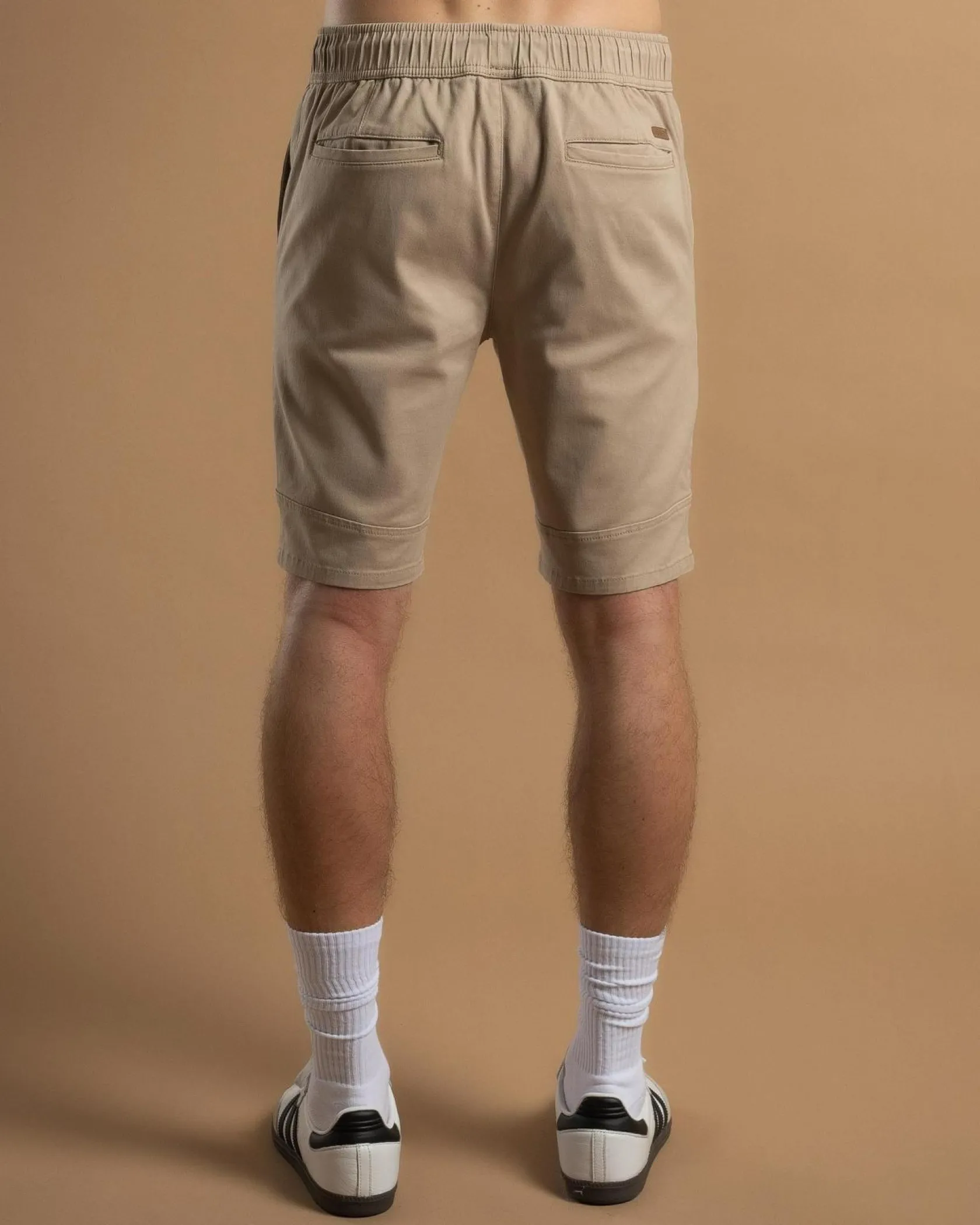 Lucid Promenade Walk Shorts Stone New