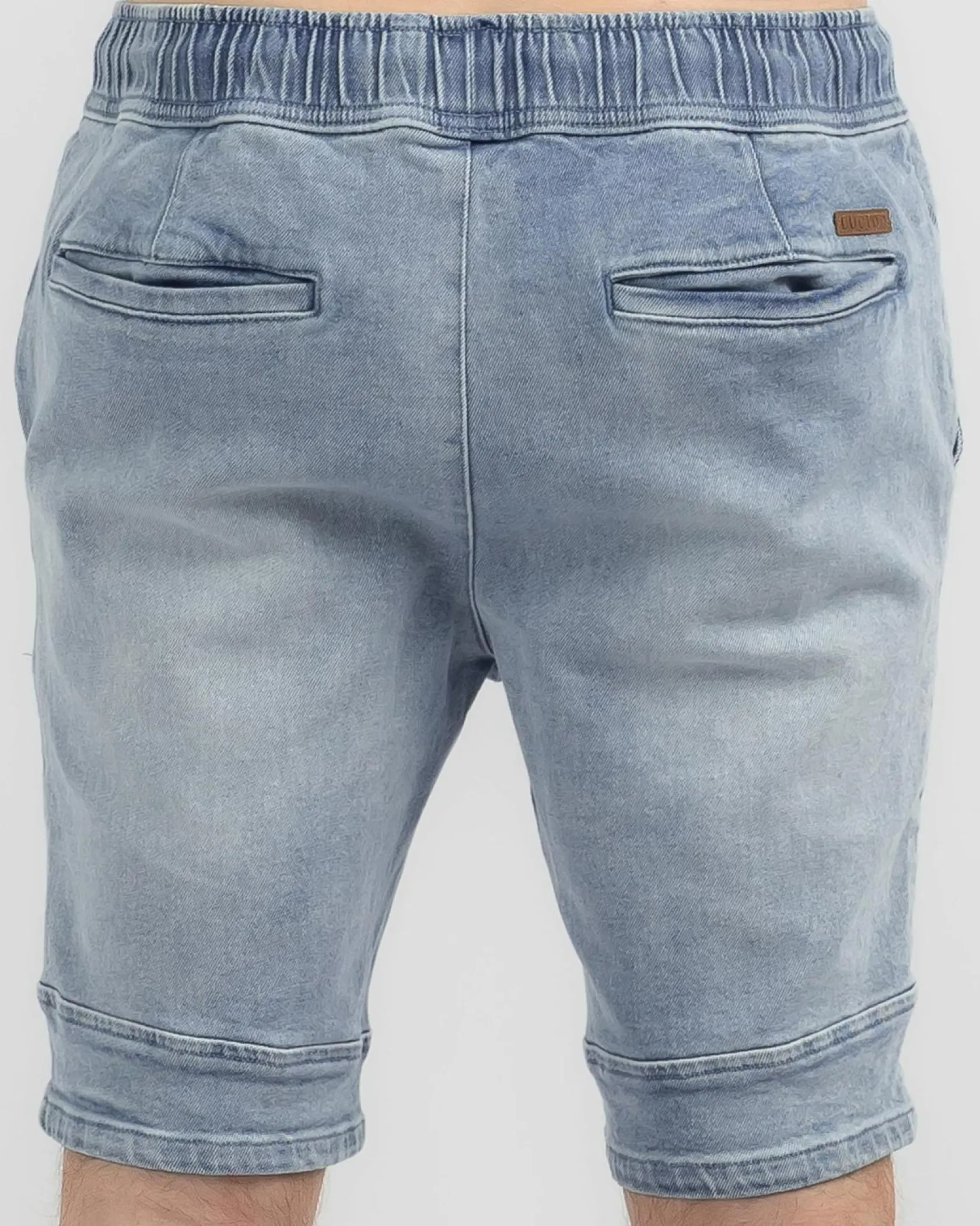 Lucid Promenade Walk Shorts Mid Blue Outlet