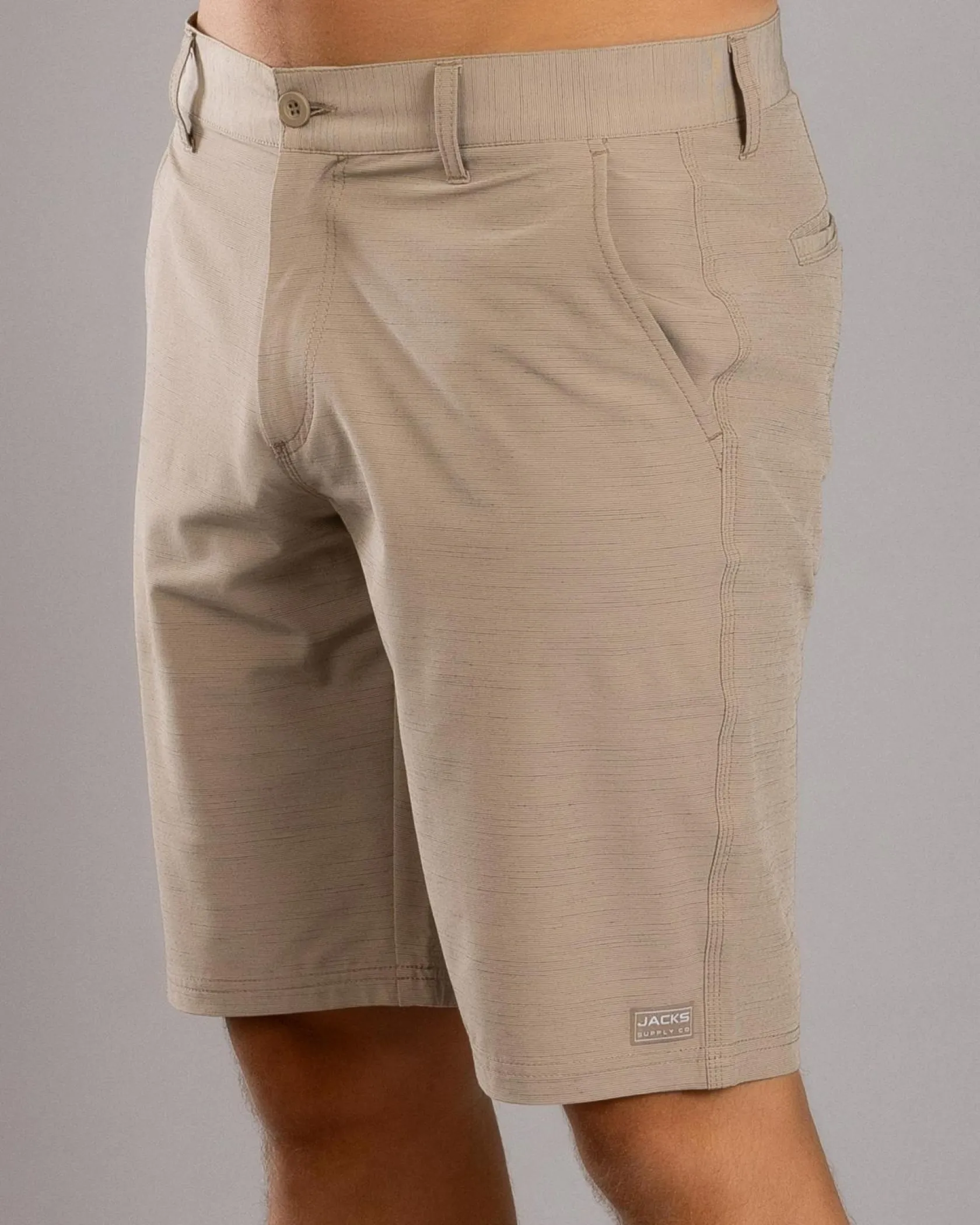 Jacks Protocol Hybrid Walk Shorts Khaki New