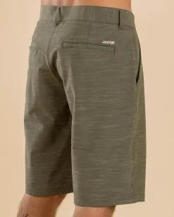 Jacks Protocol Hybrid Walk Shorts Olive Online