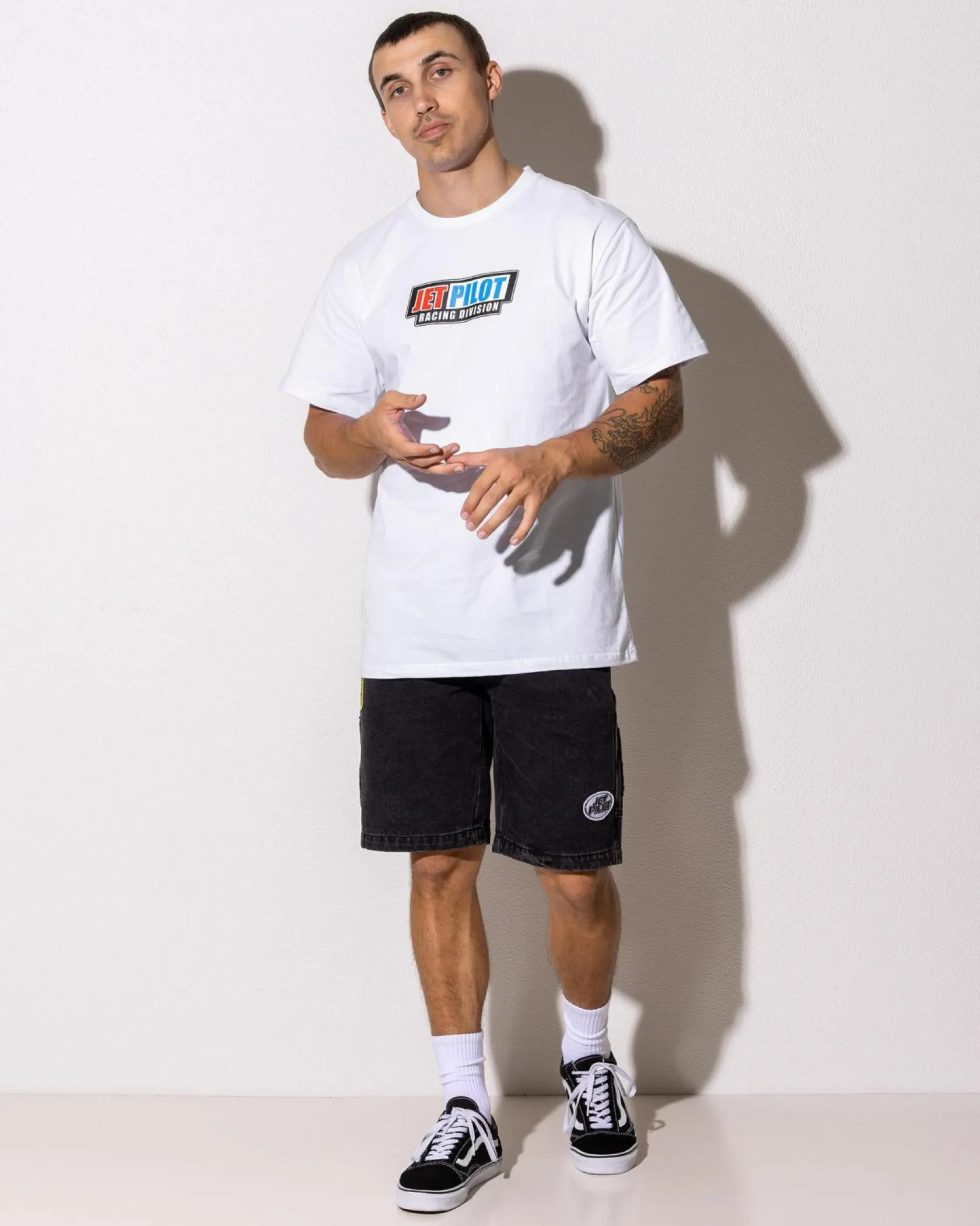 Jetpilot Pulse Streamliner T-Shirt White Online