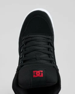 DC Shoes Pure High-Top WC Shoes Black/red/black