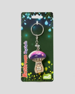 MDI Purple Mushroom Keyring Multi Sale