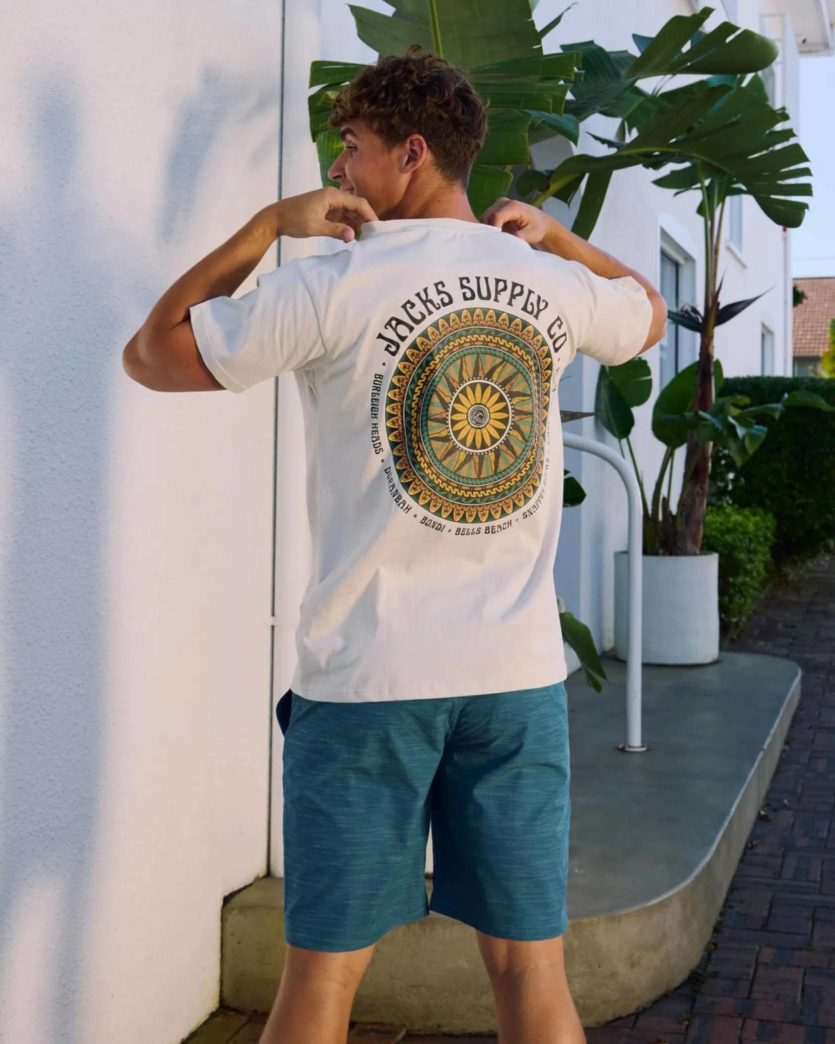 Jacks Pursue Board Shorts Teal Best