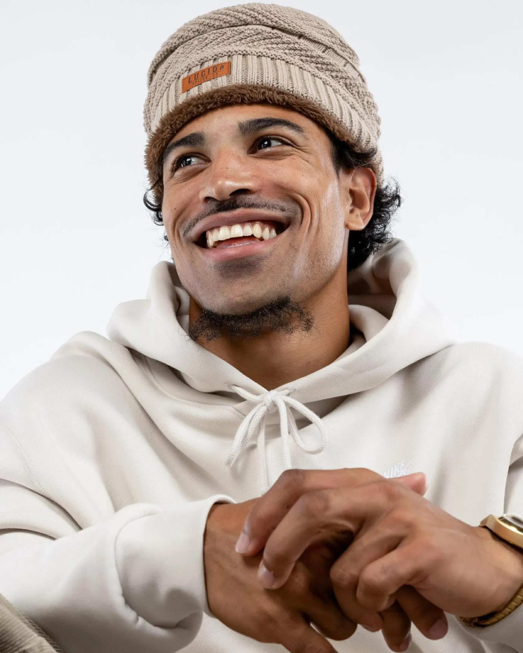 Lucid Pursuit Beanie Sand Sale