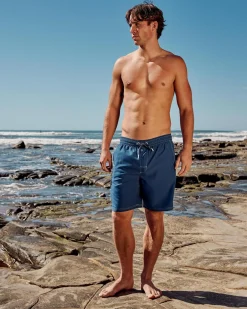 Salty Life Quarter Board Shorts Navy Hot