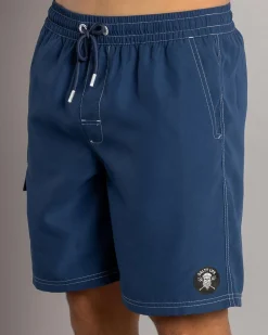 Salty Life Quarter Board Shorts Navy Hot
