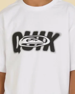 Quiksilver Quick Fade T-Shirt White Online