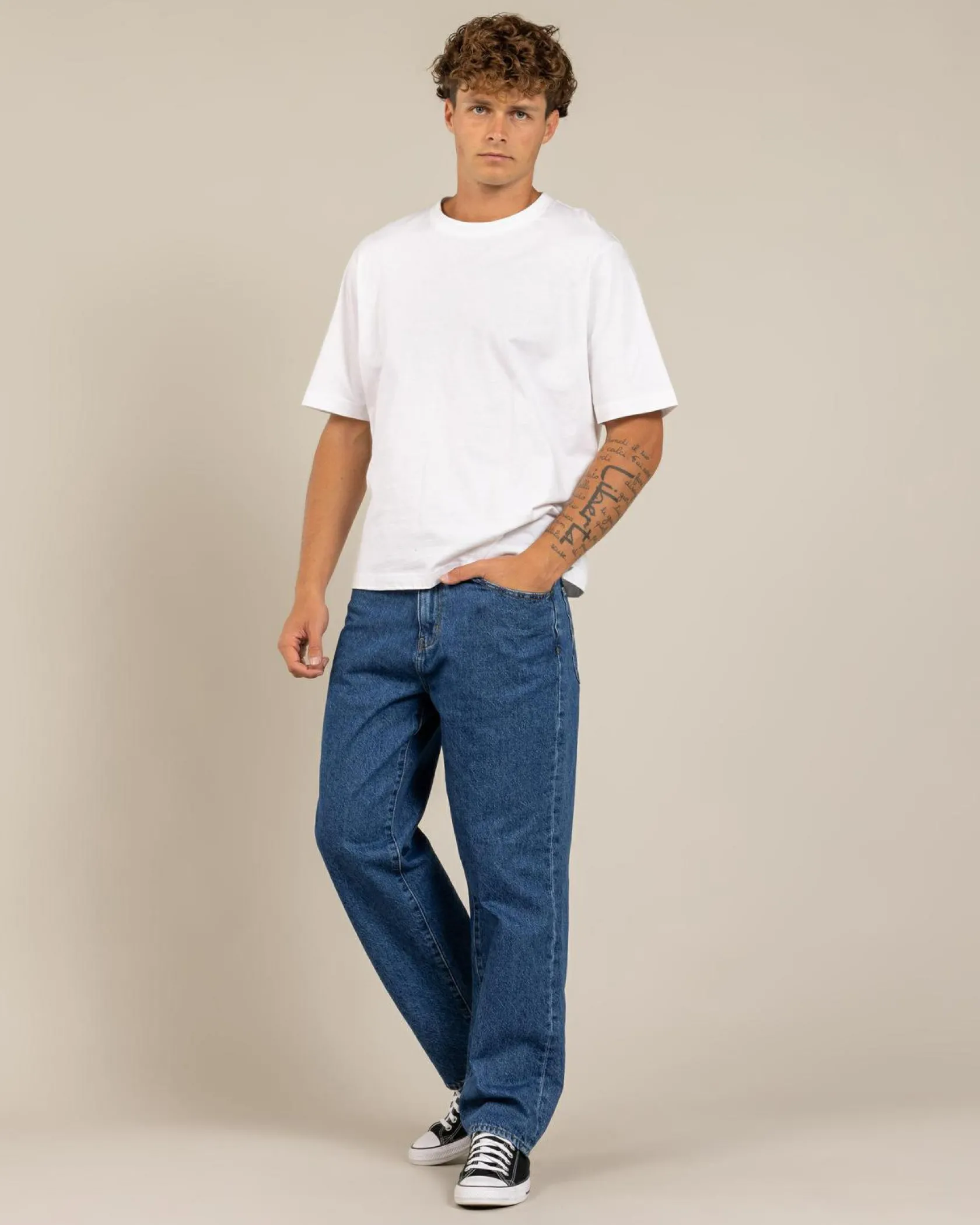 Riders R5 Baggy Jeans Druid Indigo Best