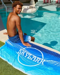 Skylark Radar Towel Blue Discount