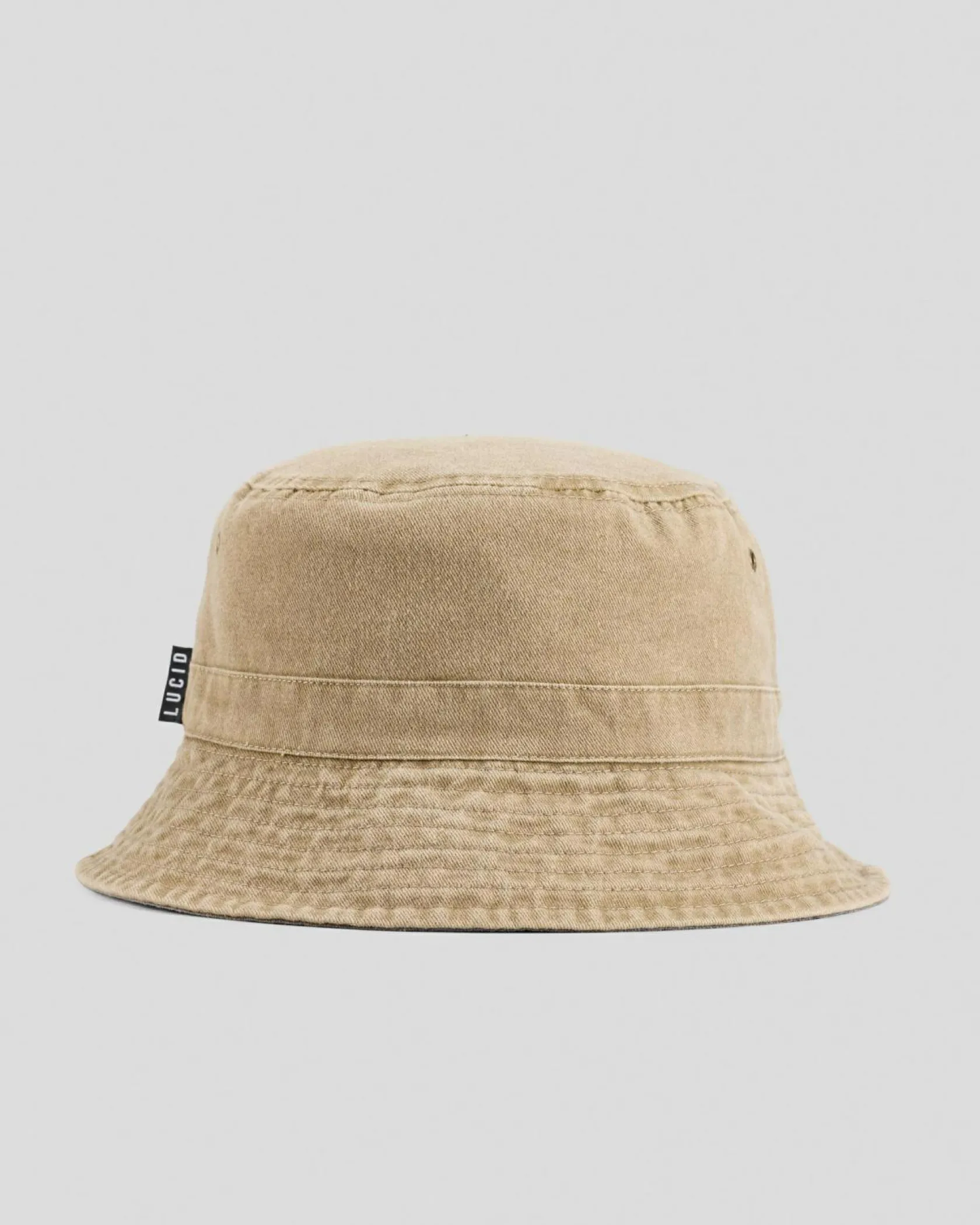 Lucid Radiate Bucket Hat Choc Brown/khaki Clearance