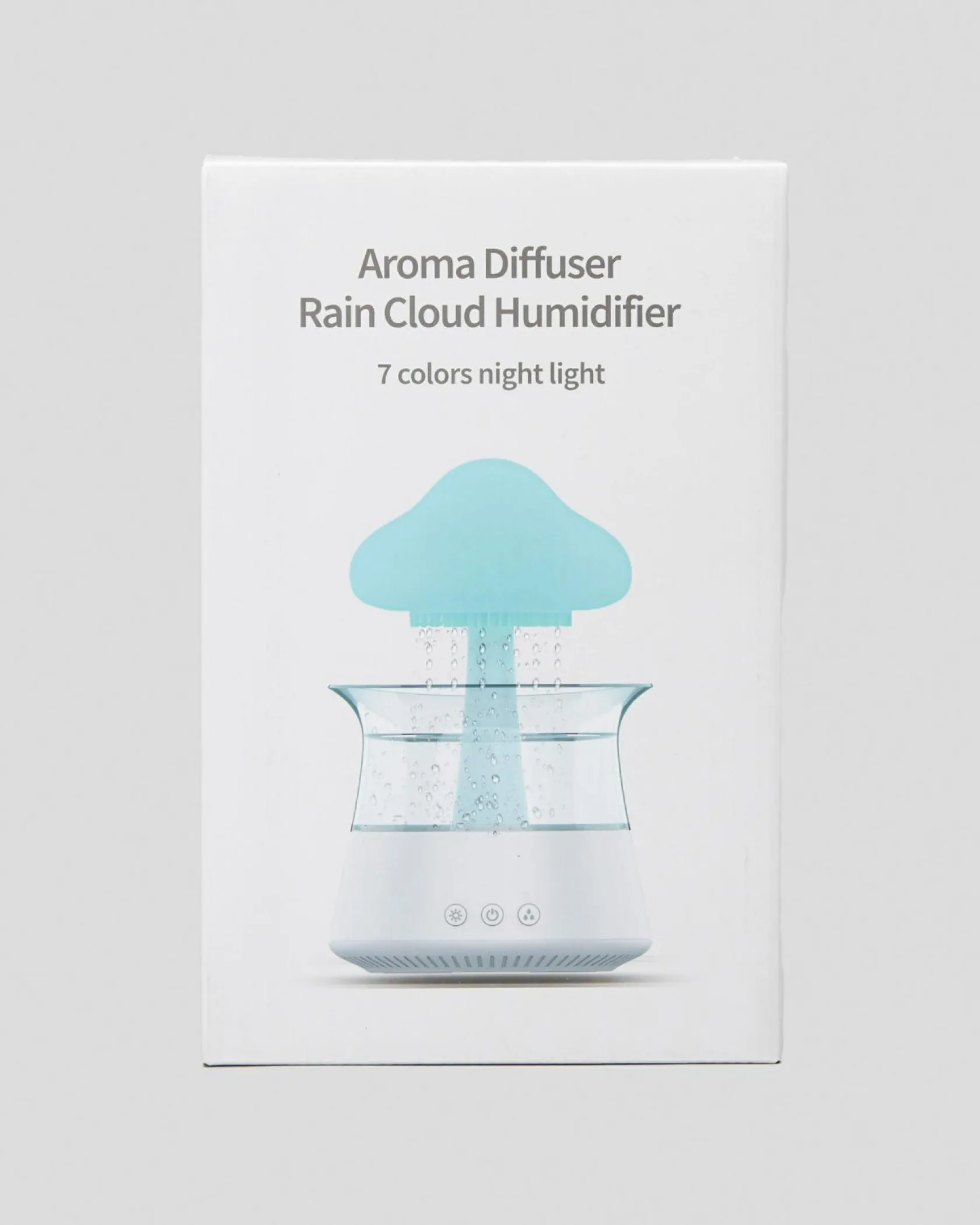 Get It Now Rain Cloud Humidifier White New