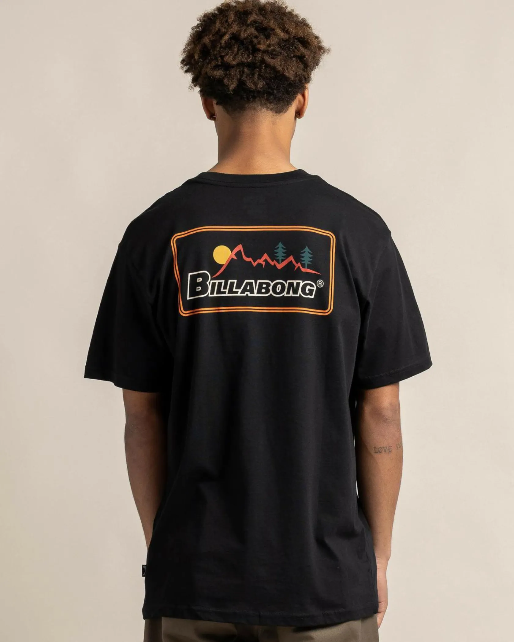Billabong Range ADIV T-Shirt Black Clearance