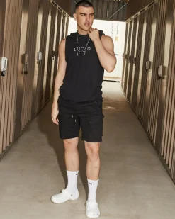 Lucid Ranked Walk Shorts Black Hot