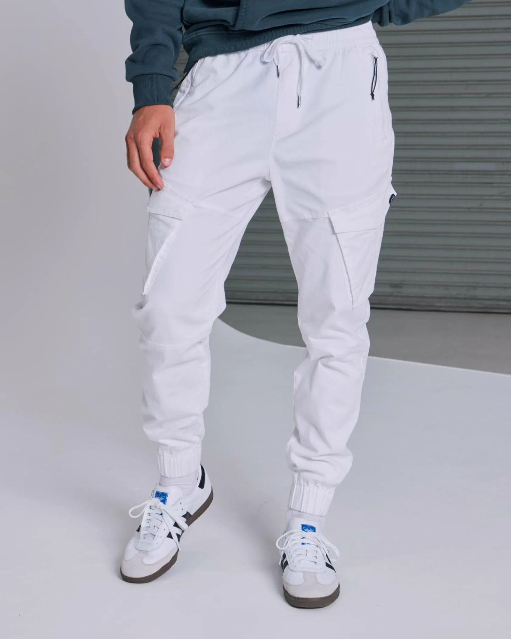 Lucid Ranking Jogger Pants White Hot