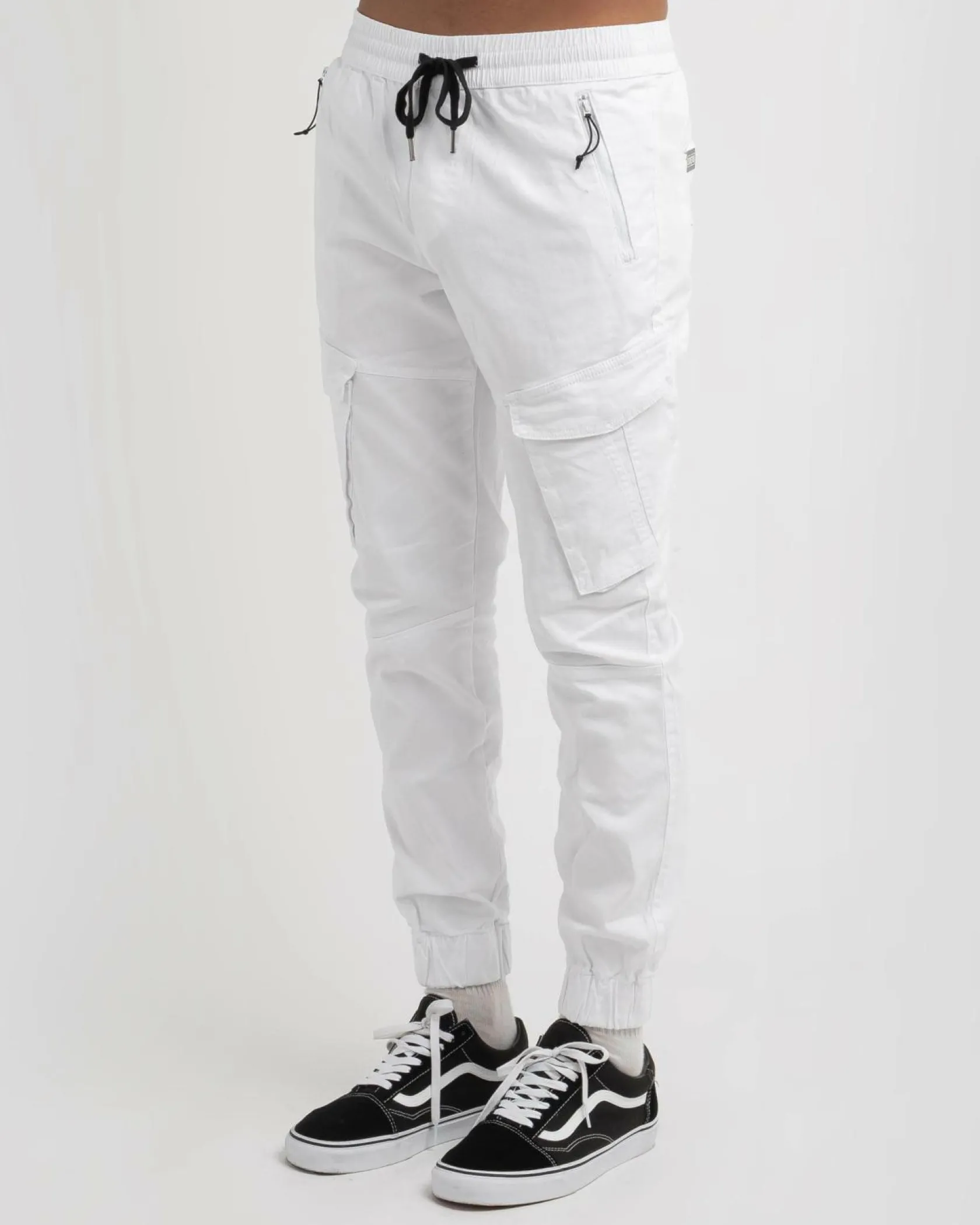 Lucid Ranking Jogger Pants White Hot