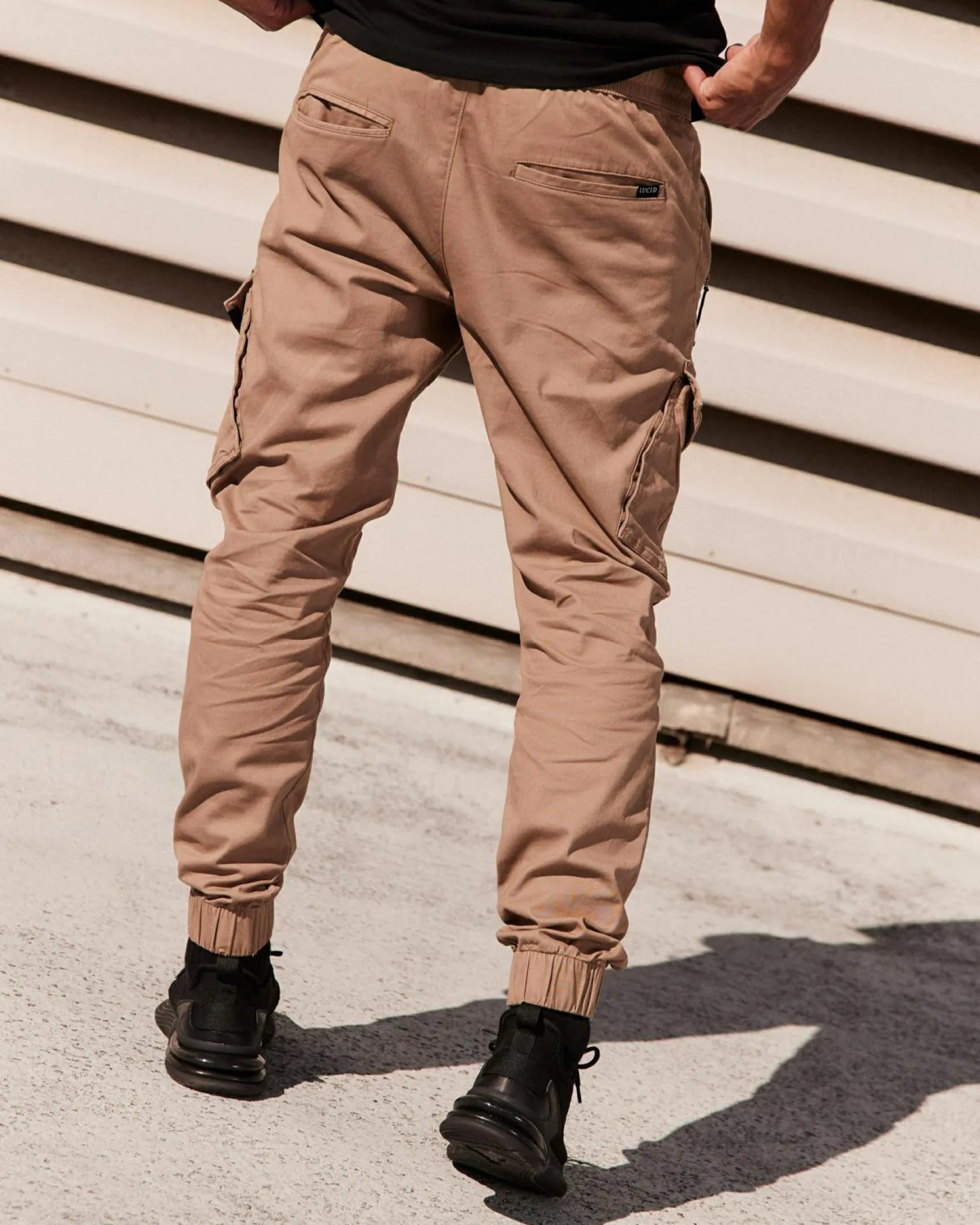 Lucid Ranking Jogger Pants Tan