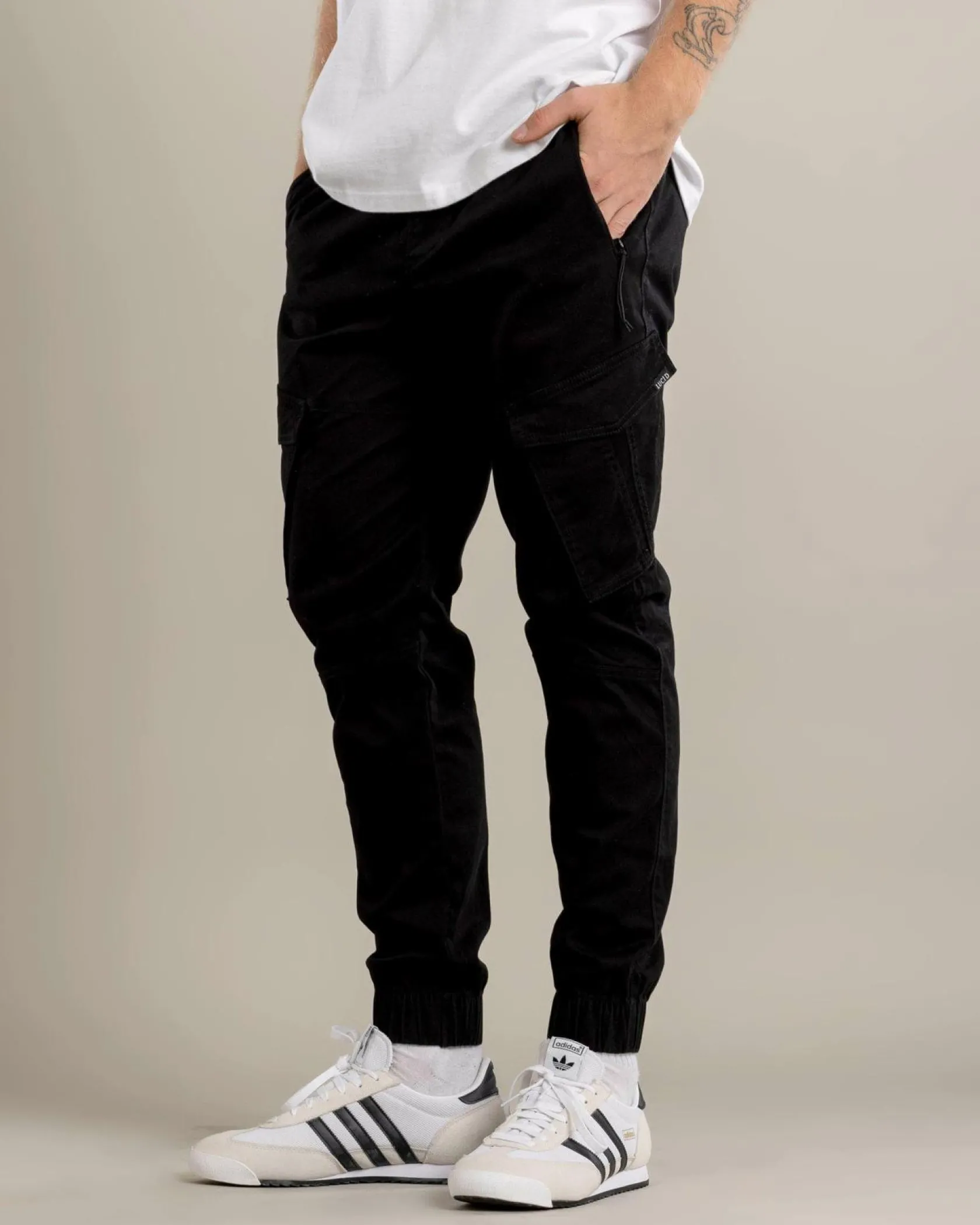 Lucid Ranking Jogger Pants Black Clearance