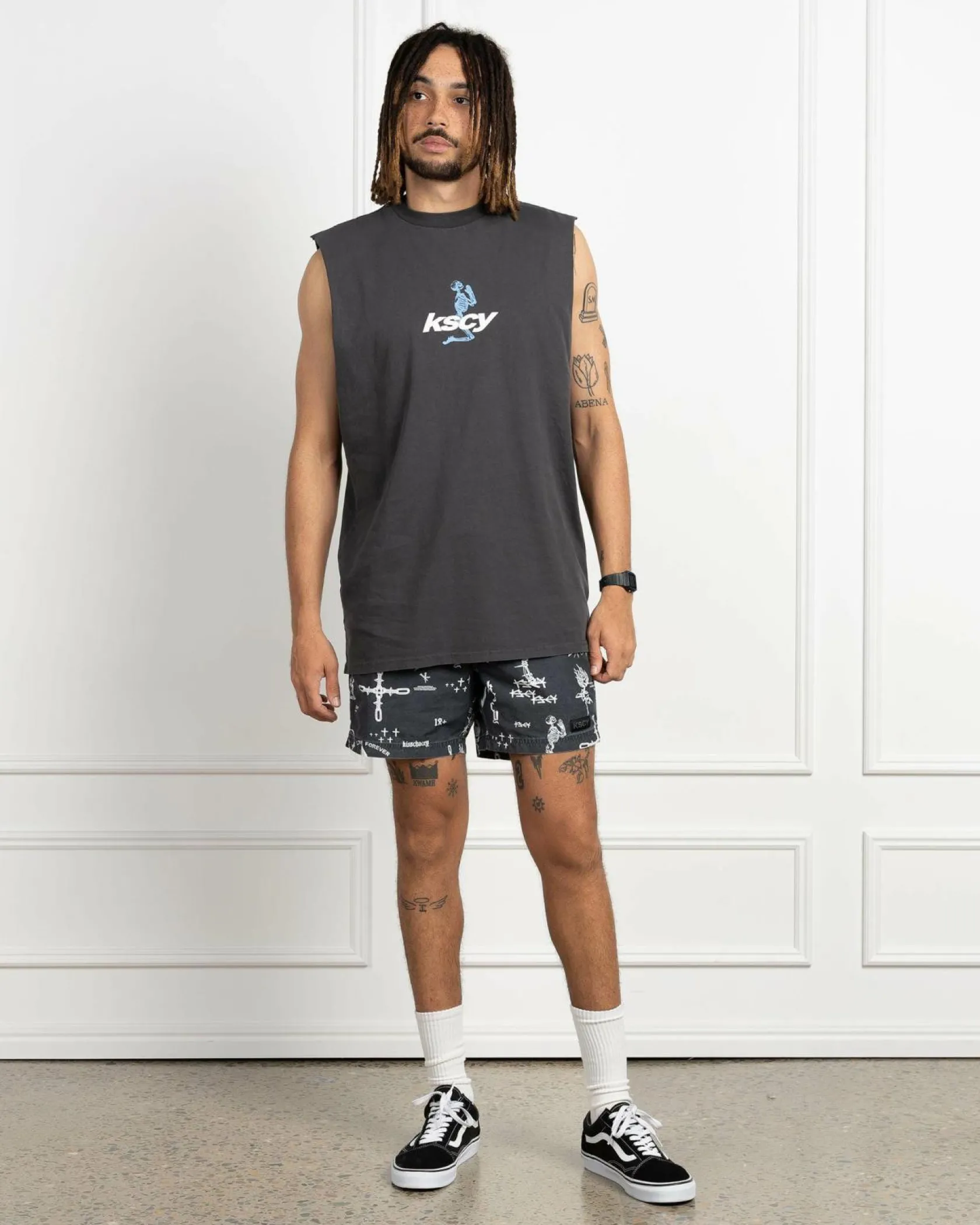 Kiss Chacey Ratley Beach Shorts Ratley Print Clearance