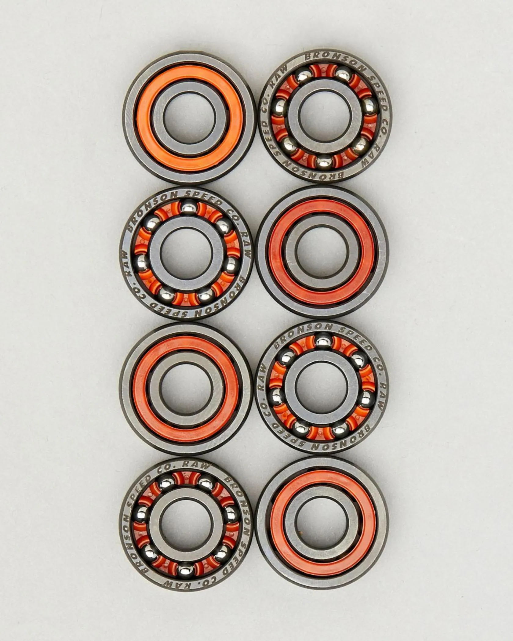 Bronson Speed Co Raw Bearings Orange/black Best