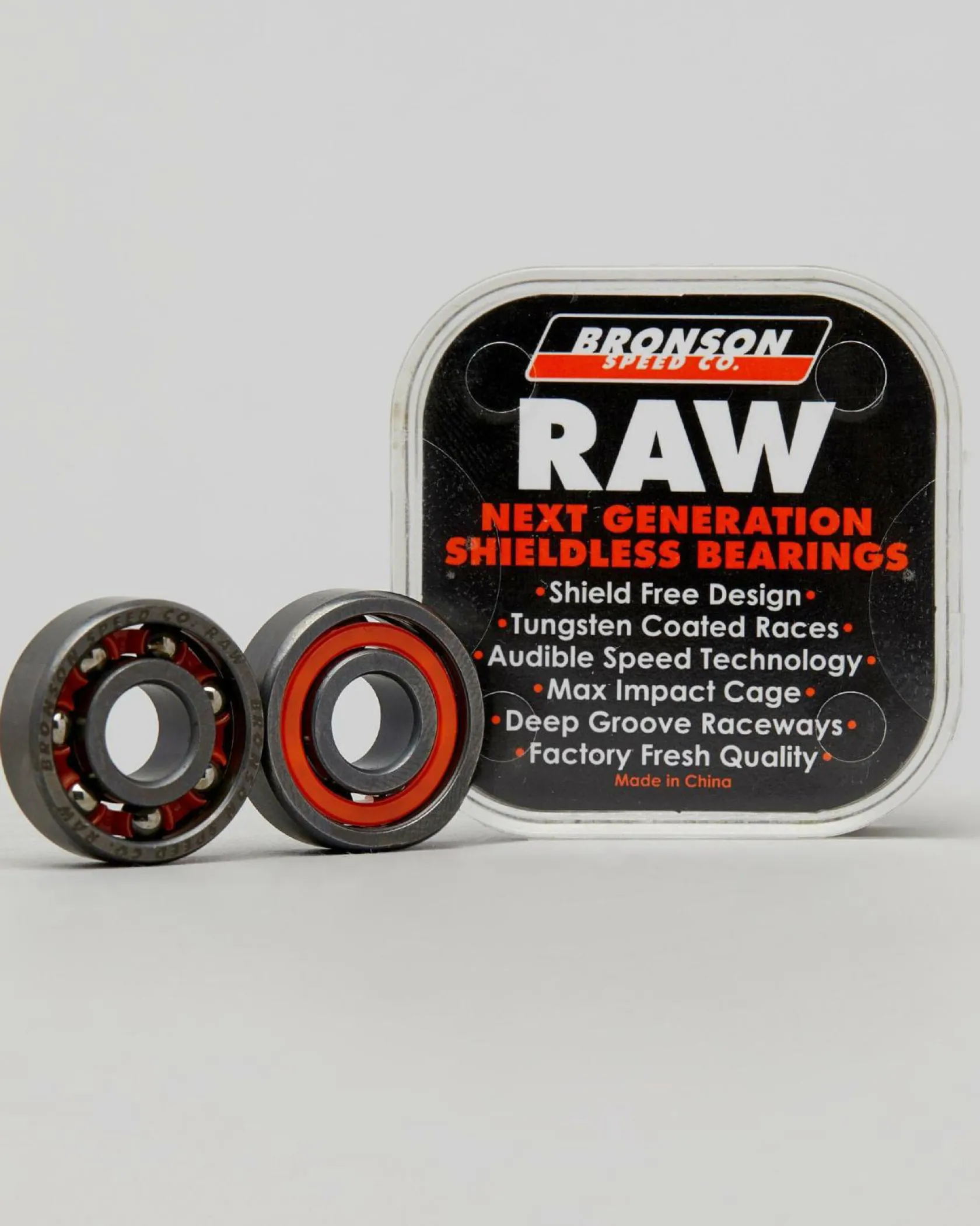Bronson Speed Co Raw Bearings Orange/black Best