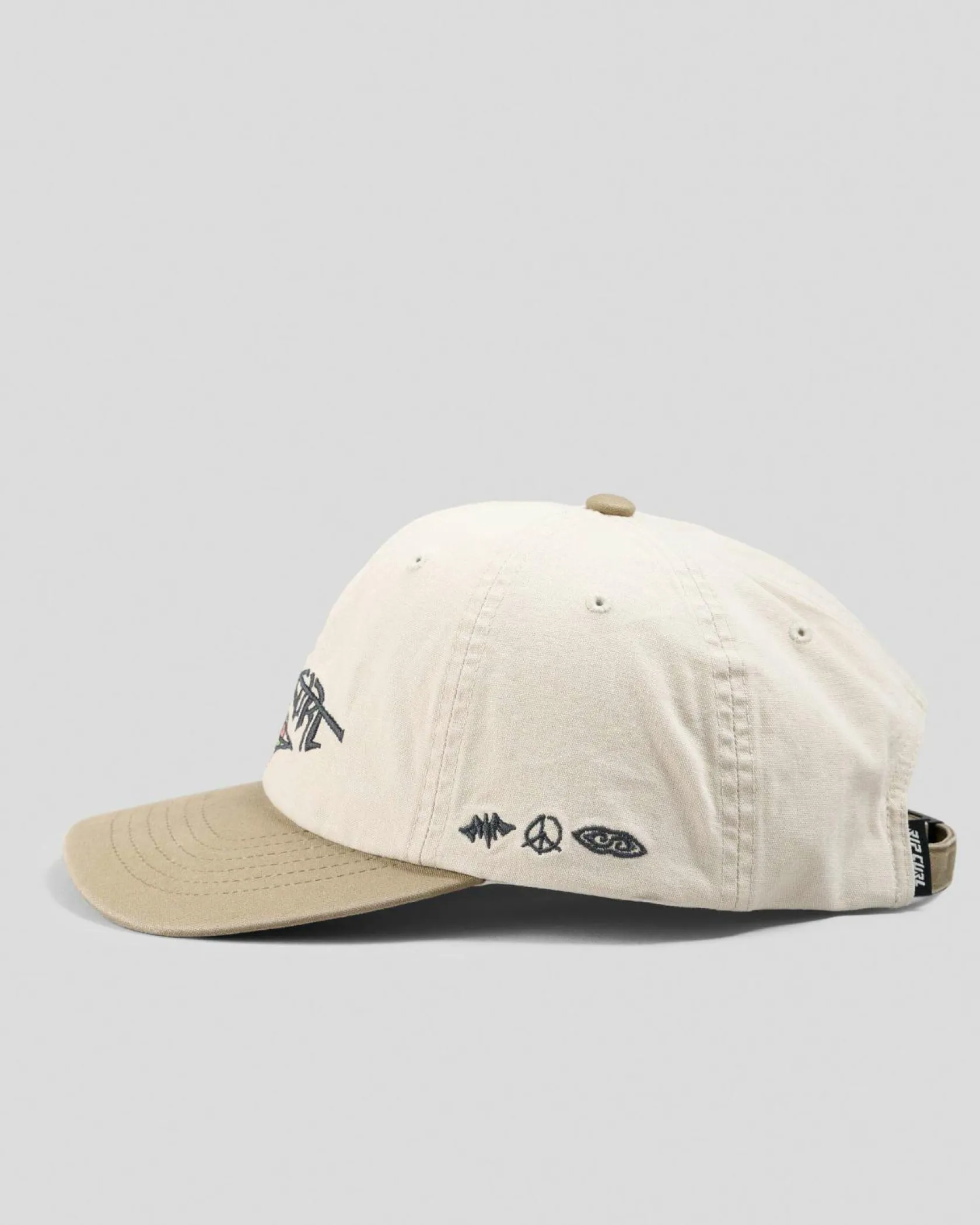 Rip Curl Raw Energy Art Adjust Cap Olive