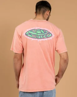 Rip Curl Raw Energy Sloth T-Shirt Watermelon New
