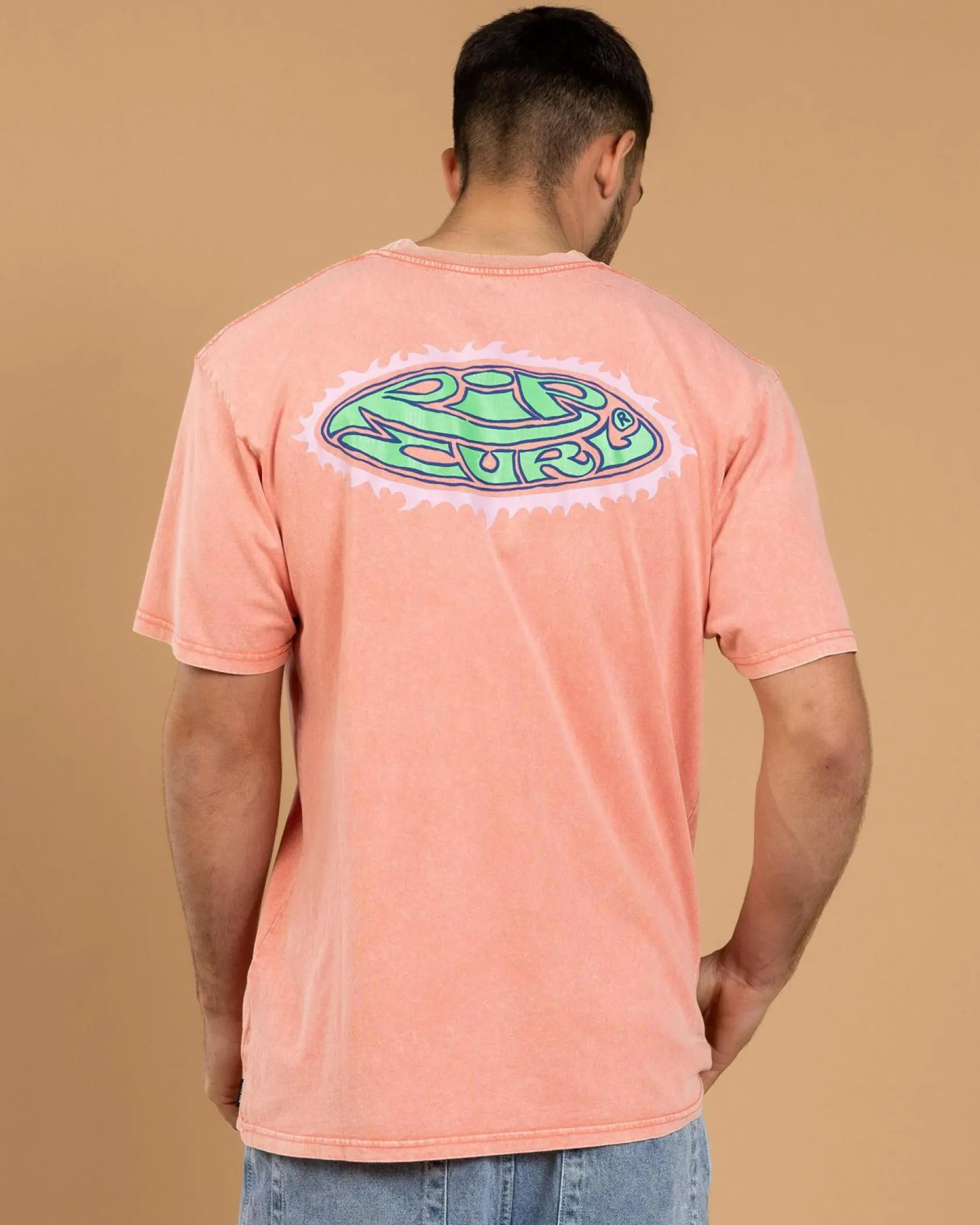 Rip Curl Raw Energy Sloth T-Shirt Watermelon New