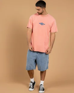 Rip Curl Raw Energy Sloth T-Shirt Watermelon New