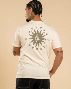 Volcom Rayz T-Shirt Sand Clearance