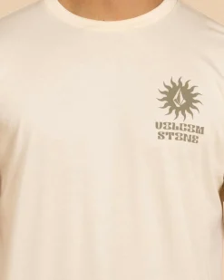 Volcom Rayz T-Shirt Sand Clearance