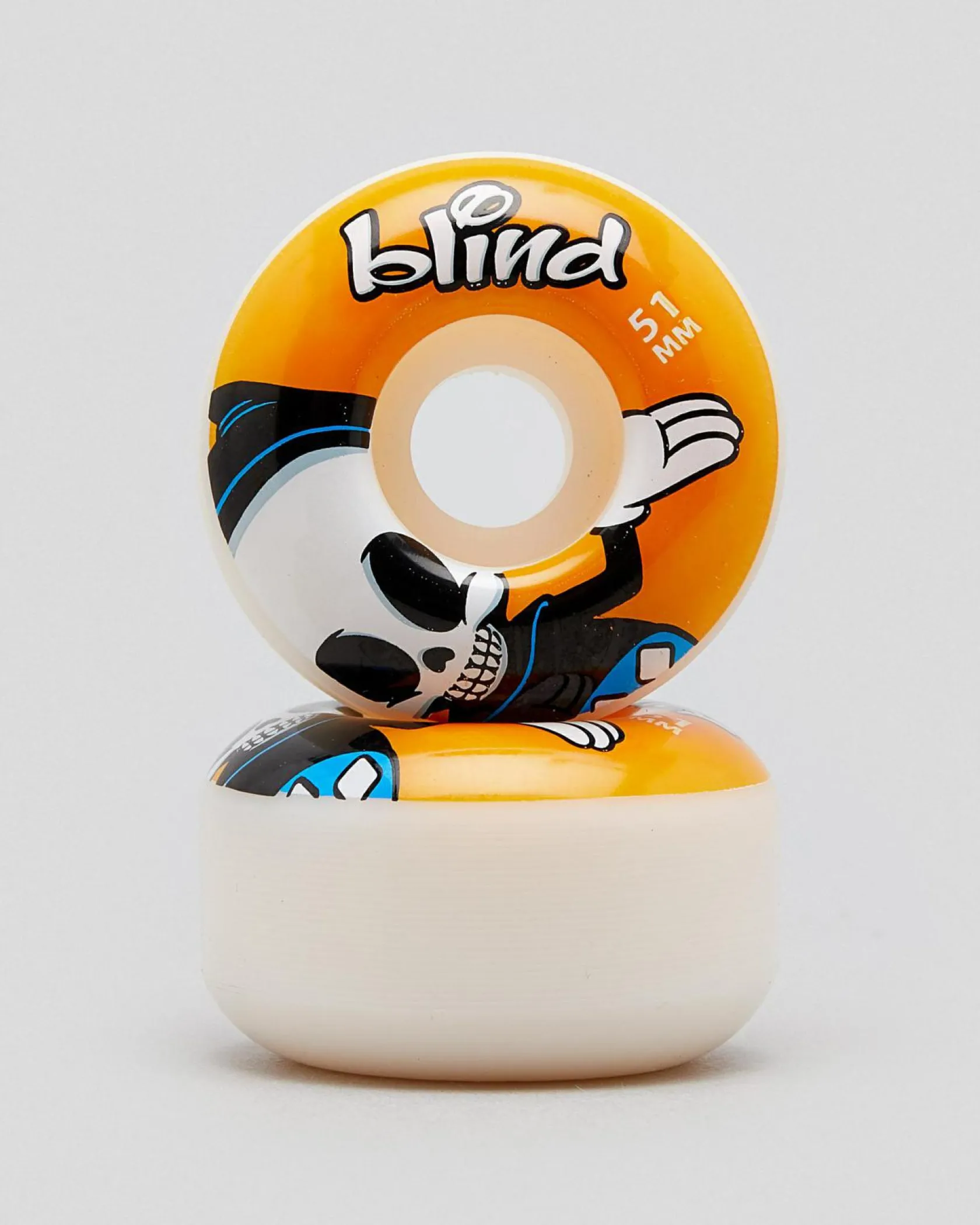 Blind Reaper Character 51mm Skateboard Wheels Orange Clearance