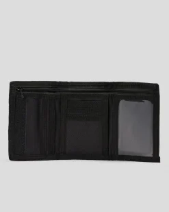 Lucid Reason Trifold Wallet Black Herringbone Sale