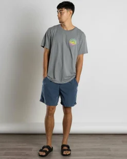 Jacks Recollection T-Shirt Lt Grey Acid Sale