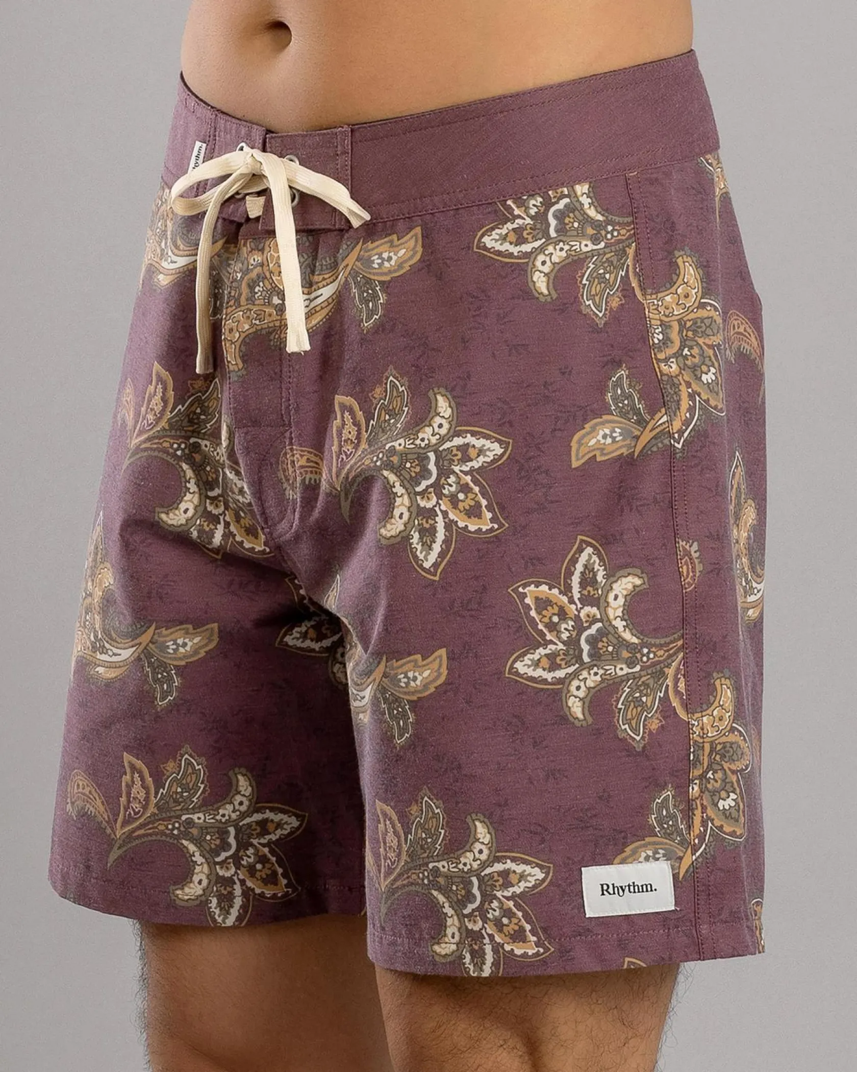 Rhythm Reed Board Shorts Merlot Online