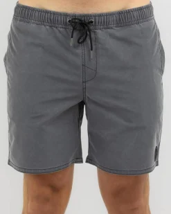 Skylark Reef Elastic Waist Shorts Black Best