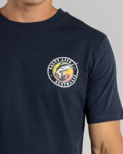 Salty Life Reflections T-Shirt Navy Outlet