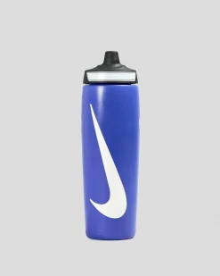 Nike Refuel Grip 709ml Drink Bottle Royal Blue Outlet