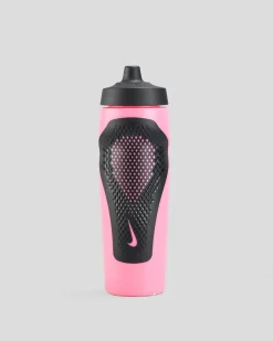 Nike Refuel Grip 709ml Drink Bottle Pink Glow