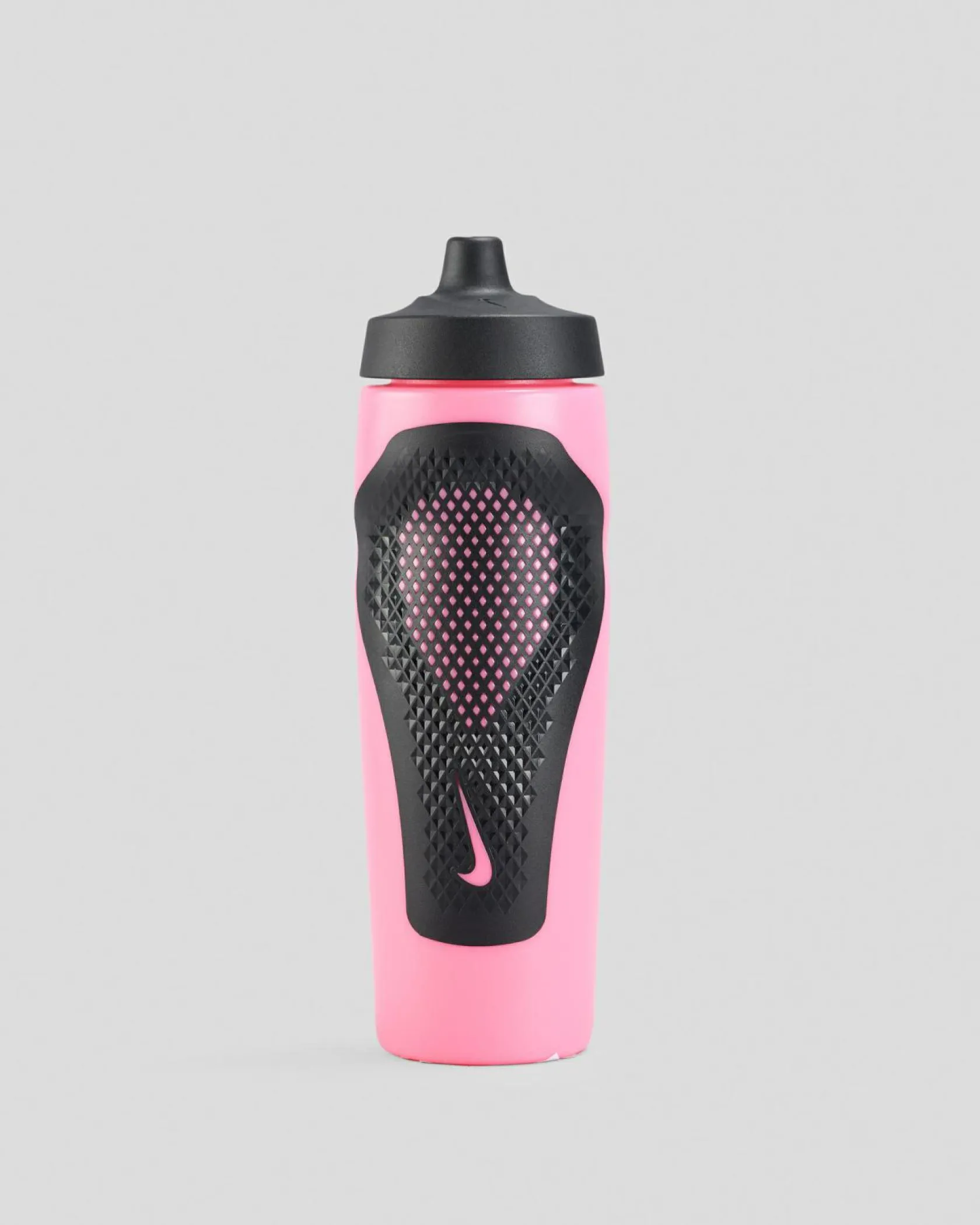 Nike Refuel Grip 709ml Drink Bottle Pink Glow