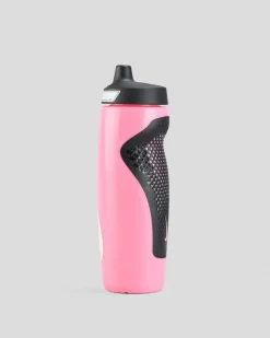 Nike Refuel Grip 709ml Drink Bottle Pink Glow
