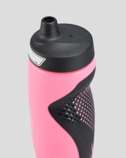 Nike Refuel Grip 709ml Drink Bottle Pink Glow