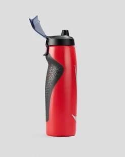 Nike Refuel Locking Lid 950 ml Drink Bottle Red Outlet