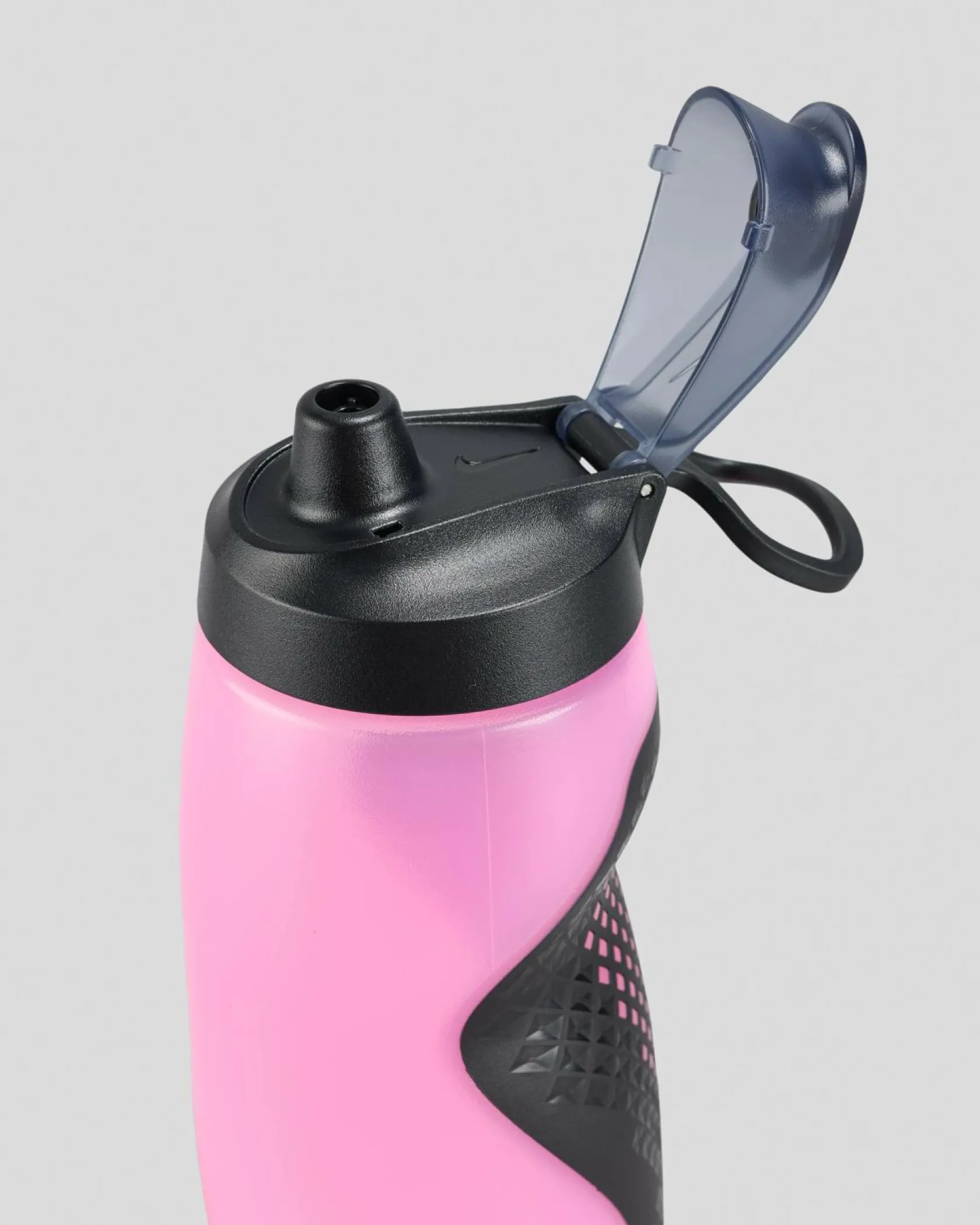 Nike Refuel Locking Lid 950ml Drink Bottle Pink/silver Hot